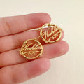 Maxi Hoops with Classic Name