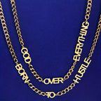 COLLAR CON 3 PALABRAS O NOMBRES