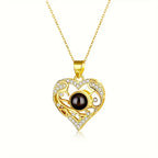 PRE ORDEN - COLLAR CORAZON CON FOTO PROYECCION