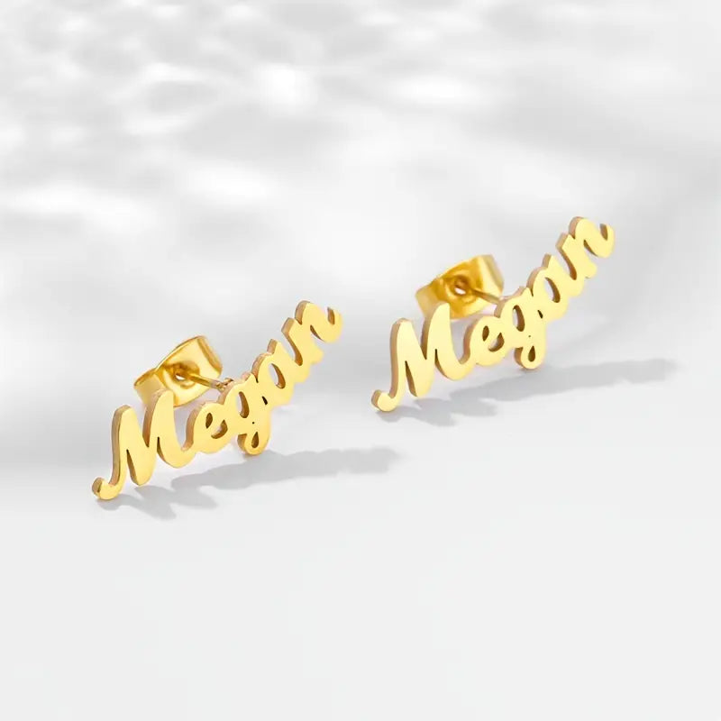 Maxi Hoops with Classic Name