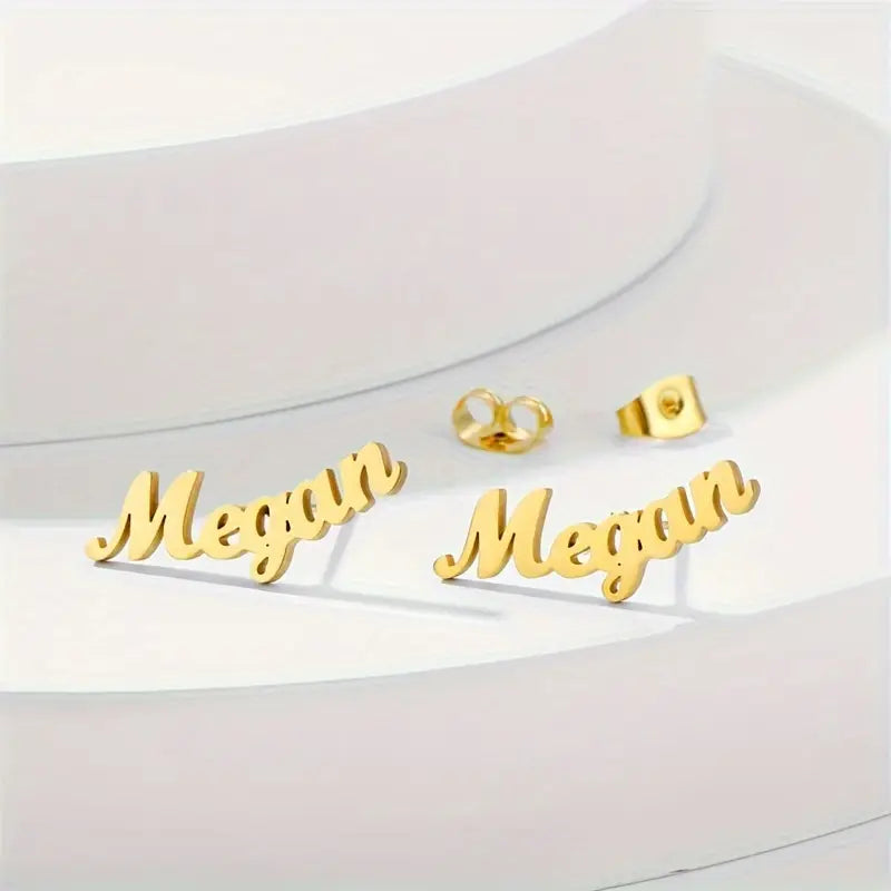 Maxi Hoops with Classic Name