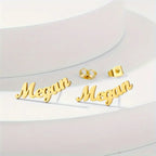 Maxi Hoops with Classic Name