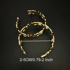 Maxi Hoops with Classic Name