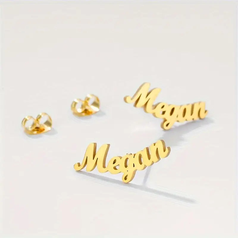 Maxi Hoops with Classic Name