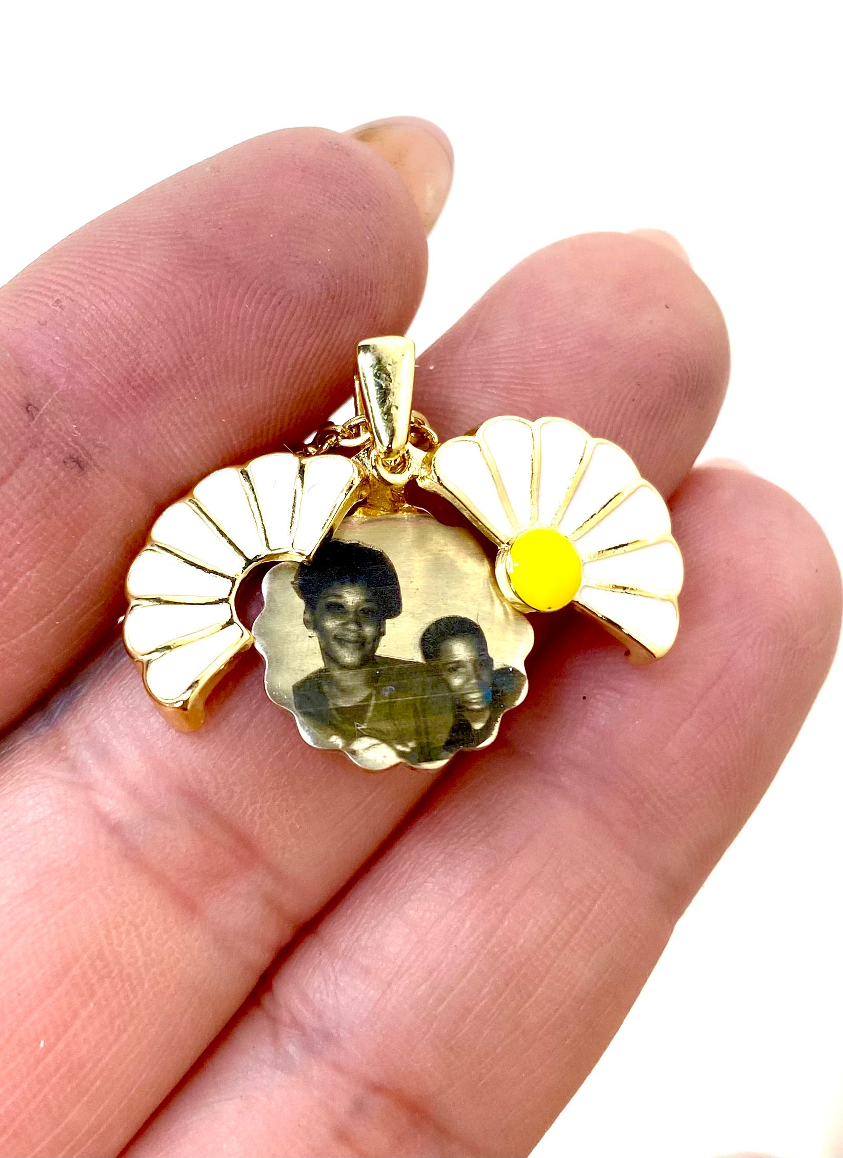 sunflower necklace