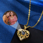 PRE ORDEN - COLLAR CORAZON CON FOTO PROYECCION