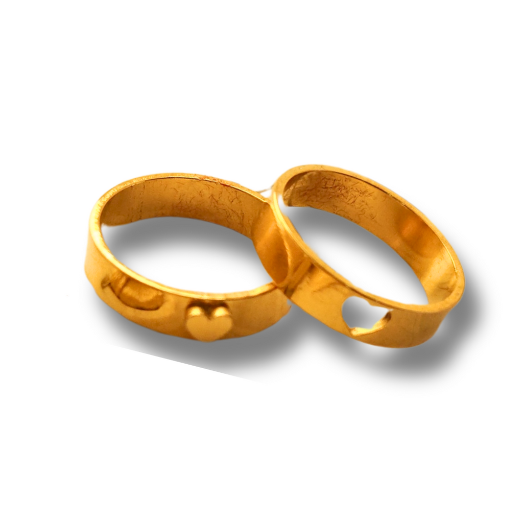 Couple rings "you are my sunshine"