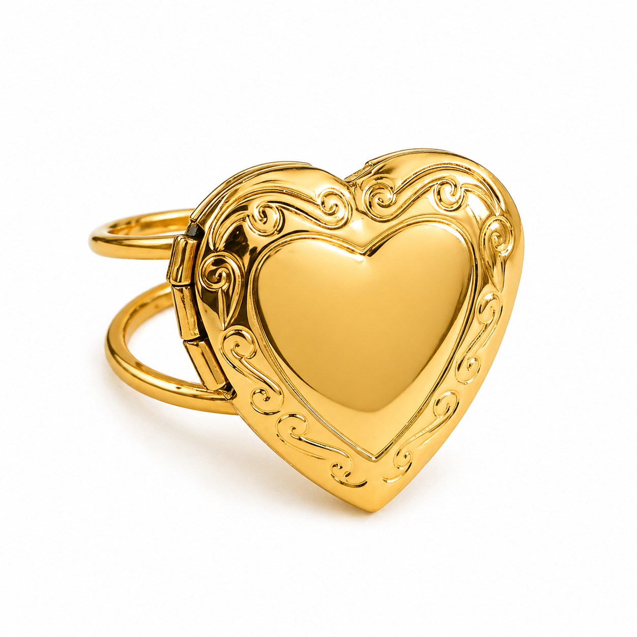 ANILLO RELICARIO CORAZÓN