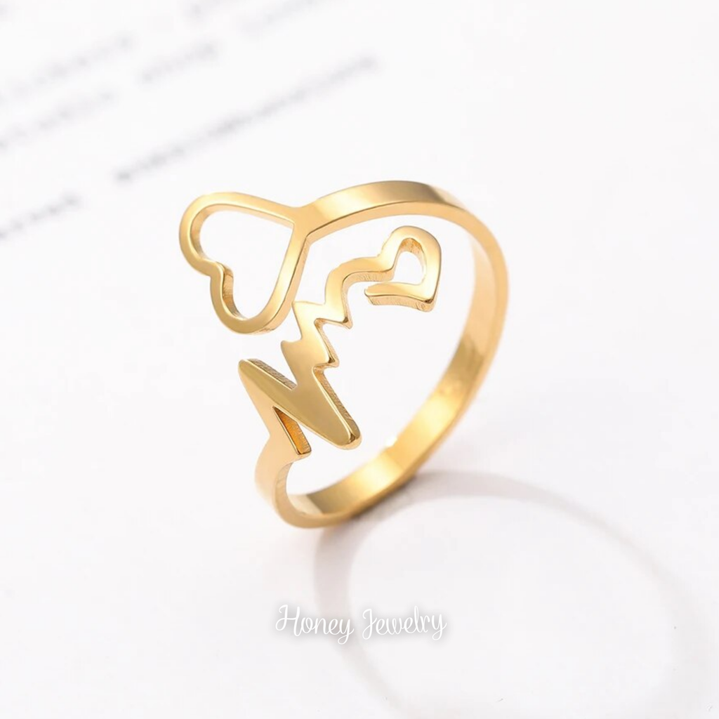 Electro Heart Ring