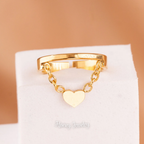 ANILLO CORAZON COLGANTE