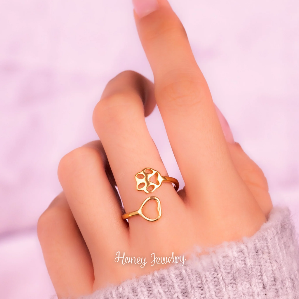 ANILLO HUELLA CORAZON
