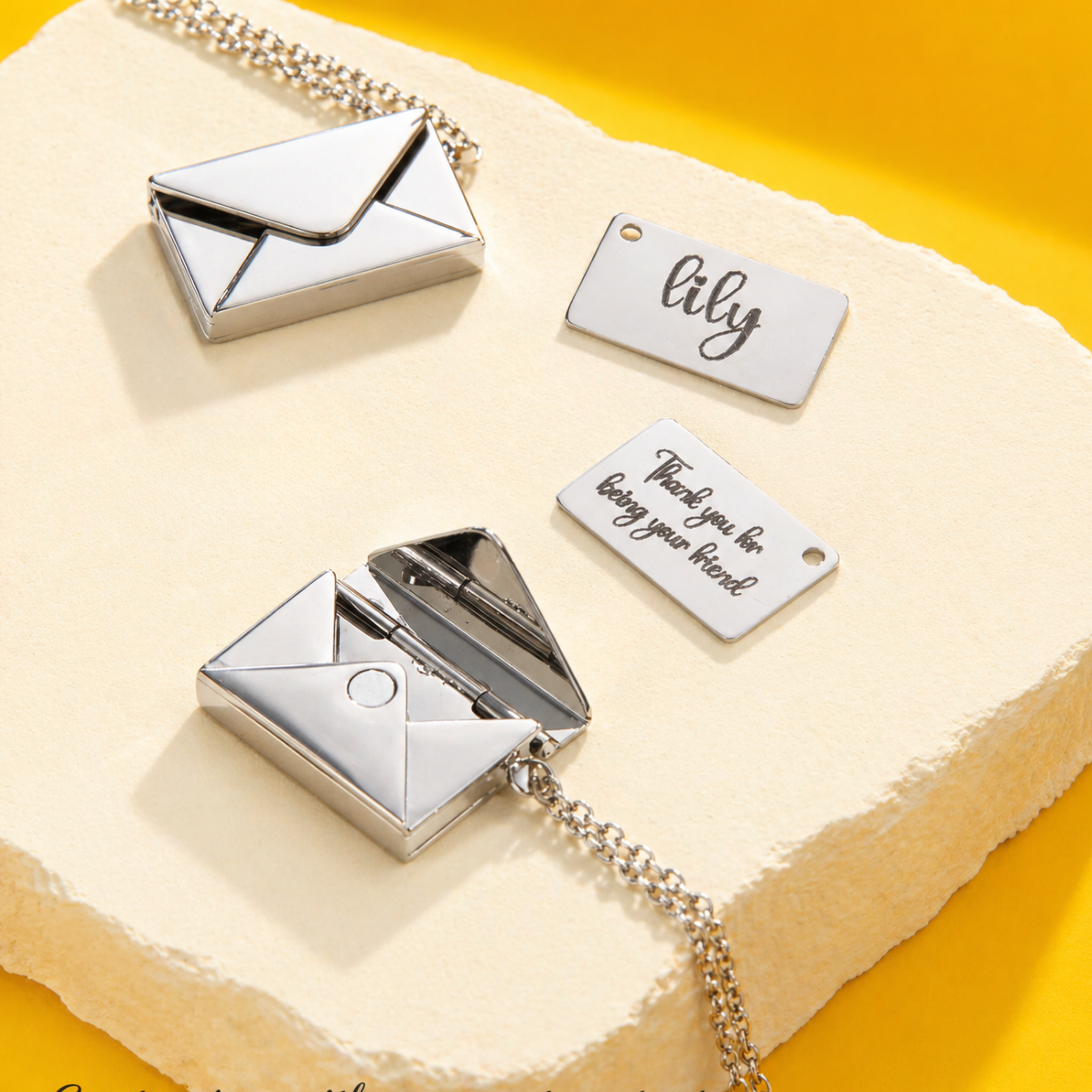 love letter necklace