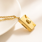 COLLAR CARTA DE AMOR CORAZÓN