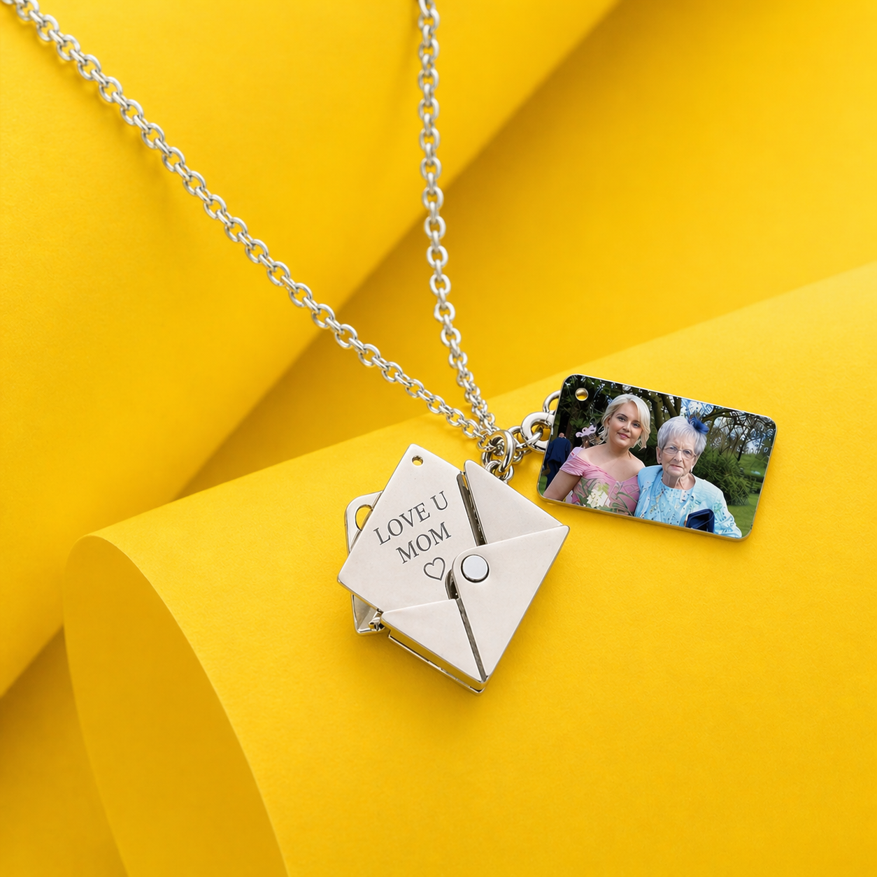 COLLAR CARTA DE AMOR CORAZÓN