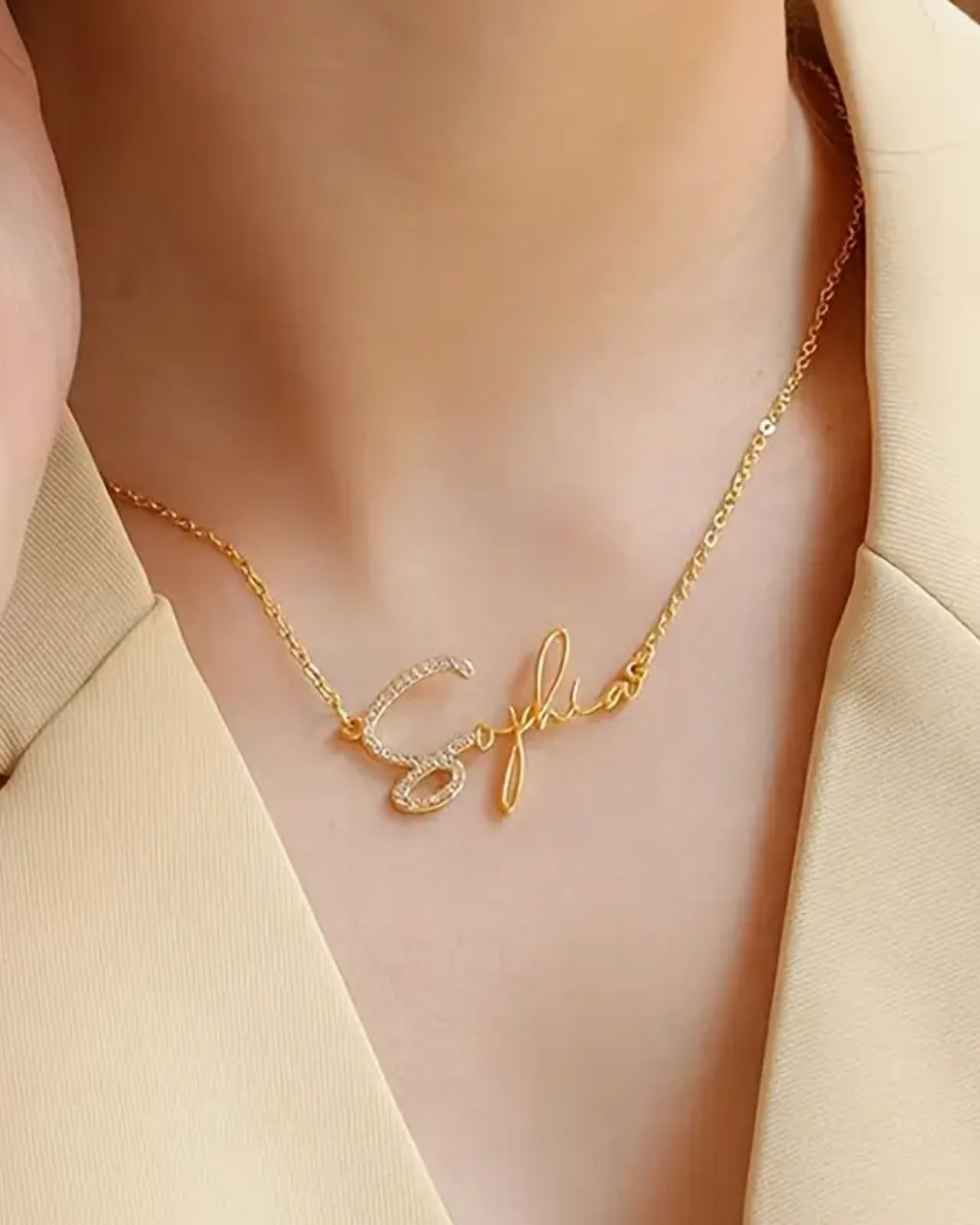 Klassieke naamketting