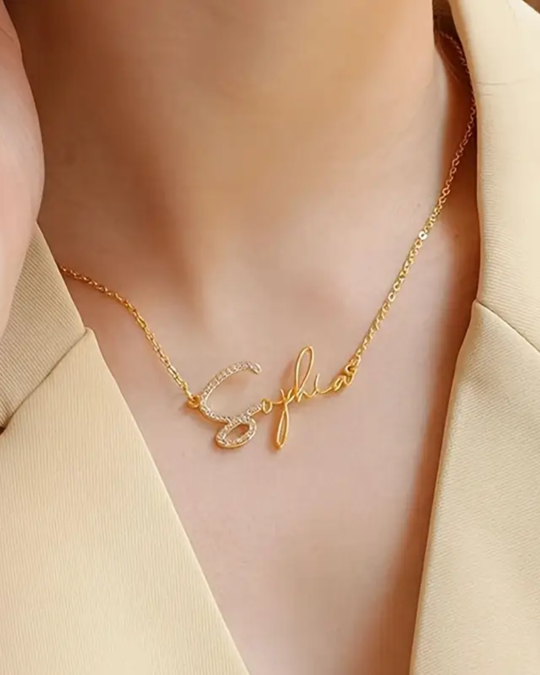 Klassieke naamketting