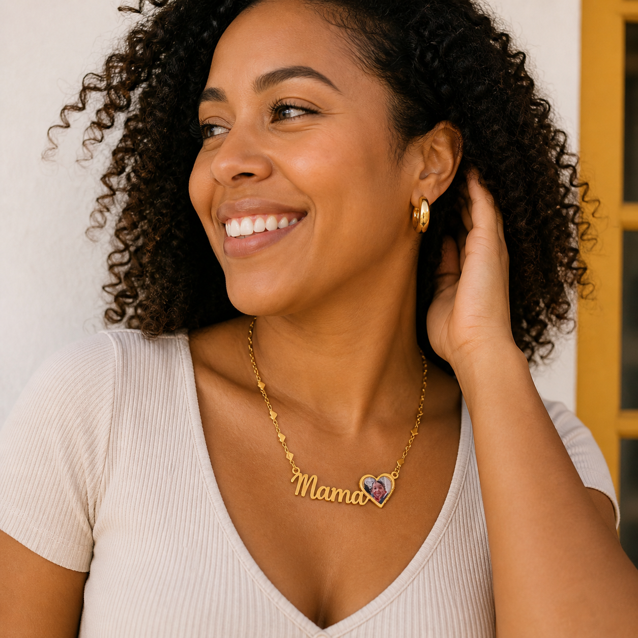 COLLAR MAMÁ CON FOTO PERSONALIZADA
