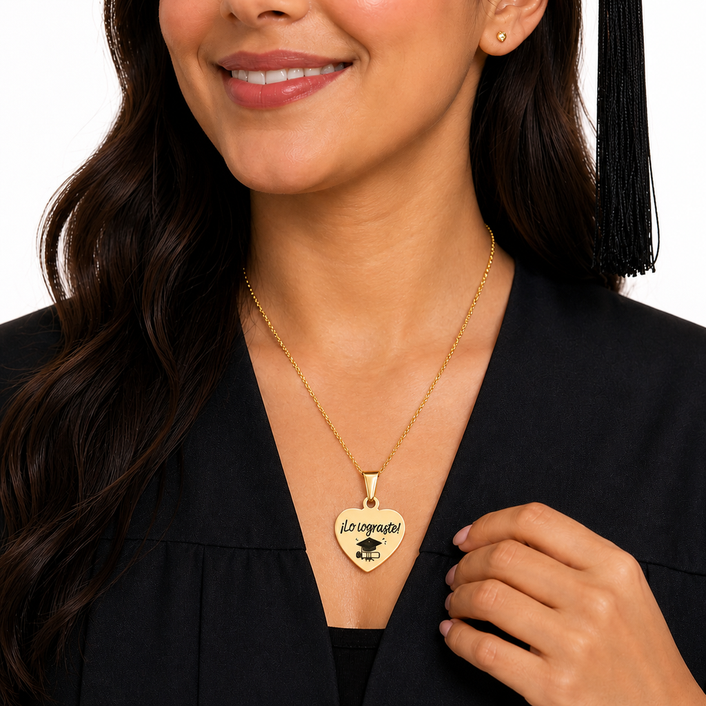 COLLAR PLACA CORAZÓN PERSONALIZADO