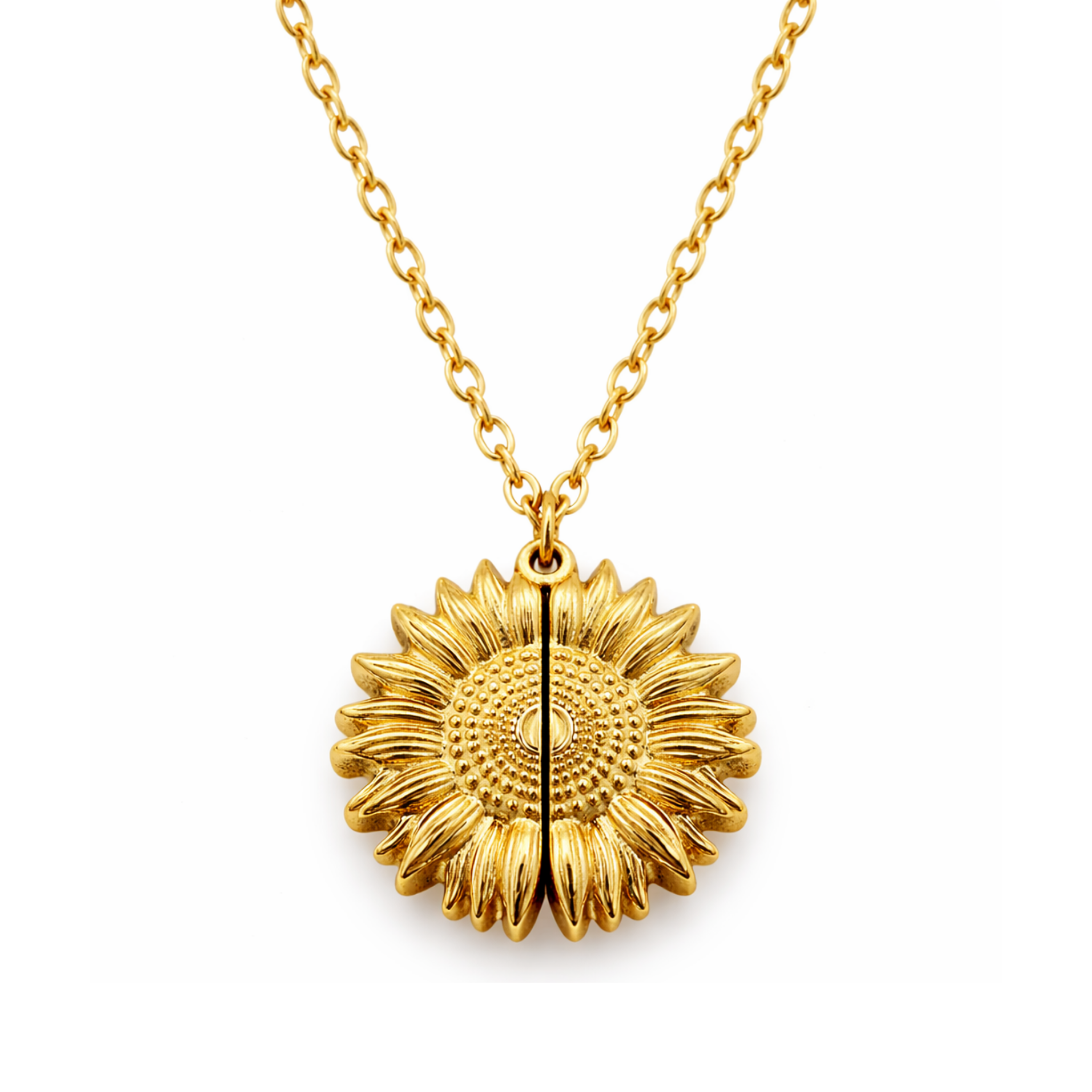 sunflower necklace
