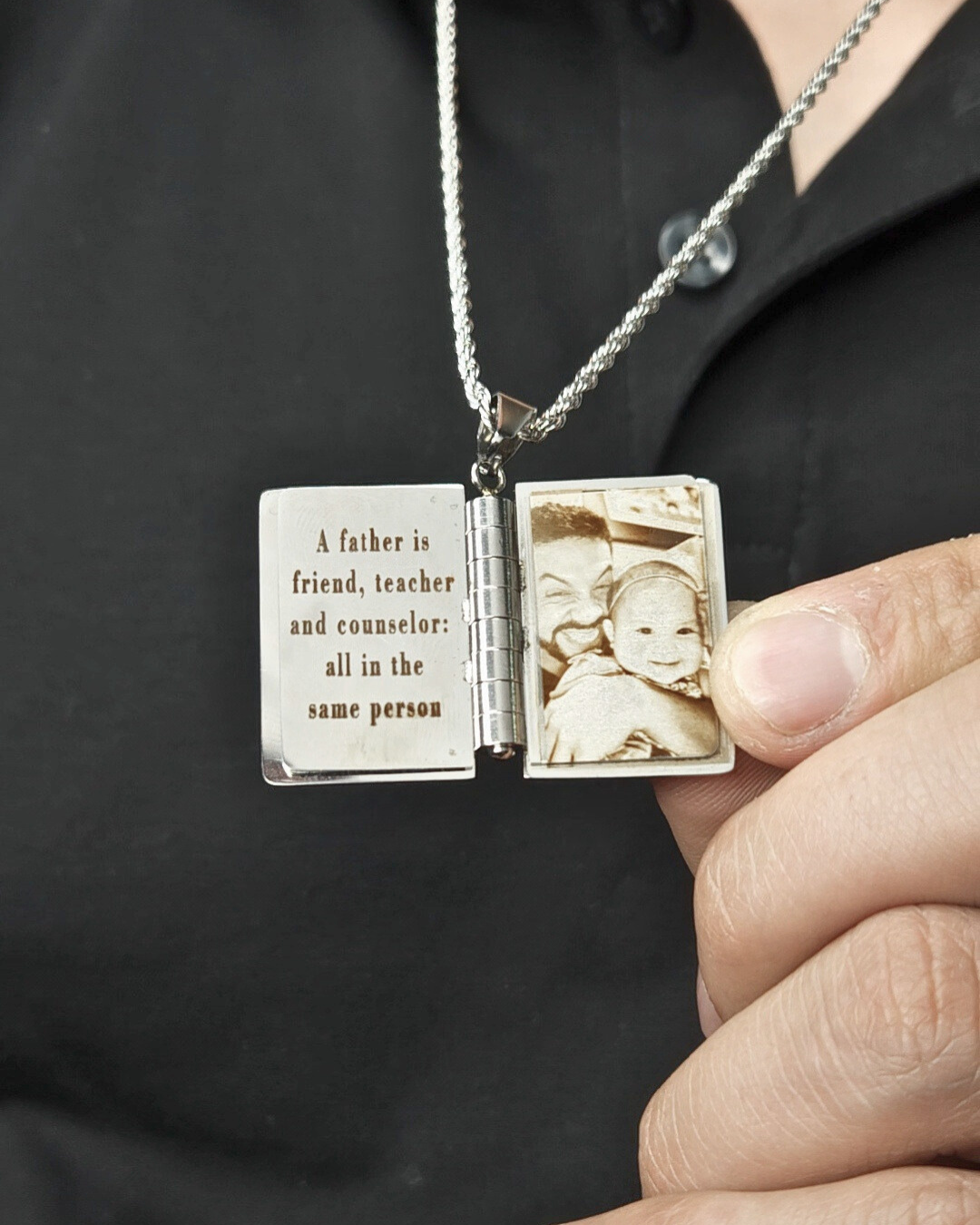book of love necklace