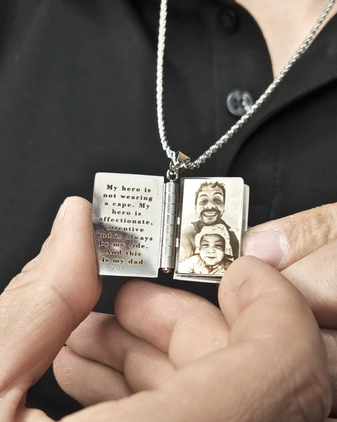 book of love necklace