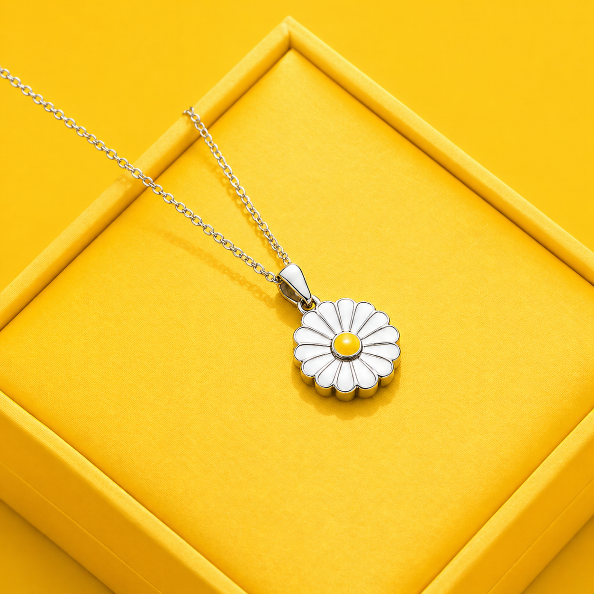 sunflower necklace