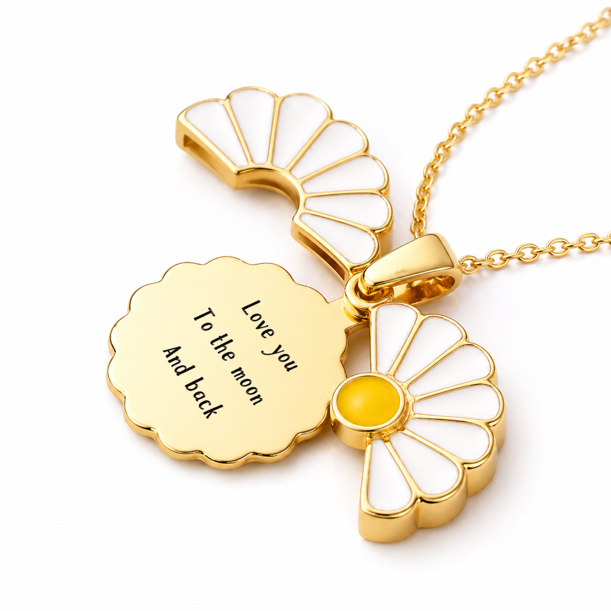 sunflower necklace