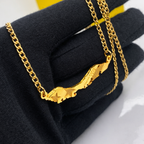 COLLAR MAPA CURACAO BANDERA
