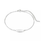 COLLAR PLAQUITA CON NOMBRE PARA BEBÉ O NIÑOS