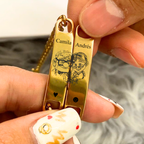 DUO DE PULSERAS FOTO O DIBUJO PERSONALIZADO