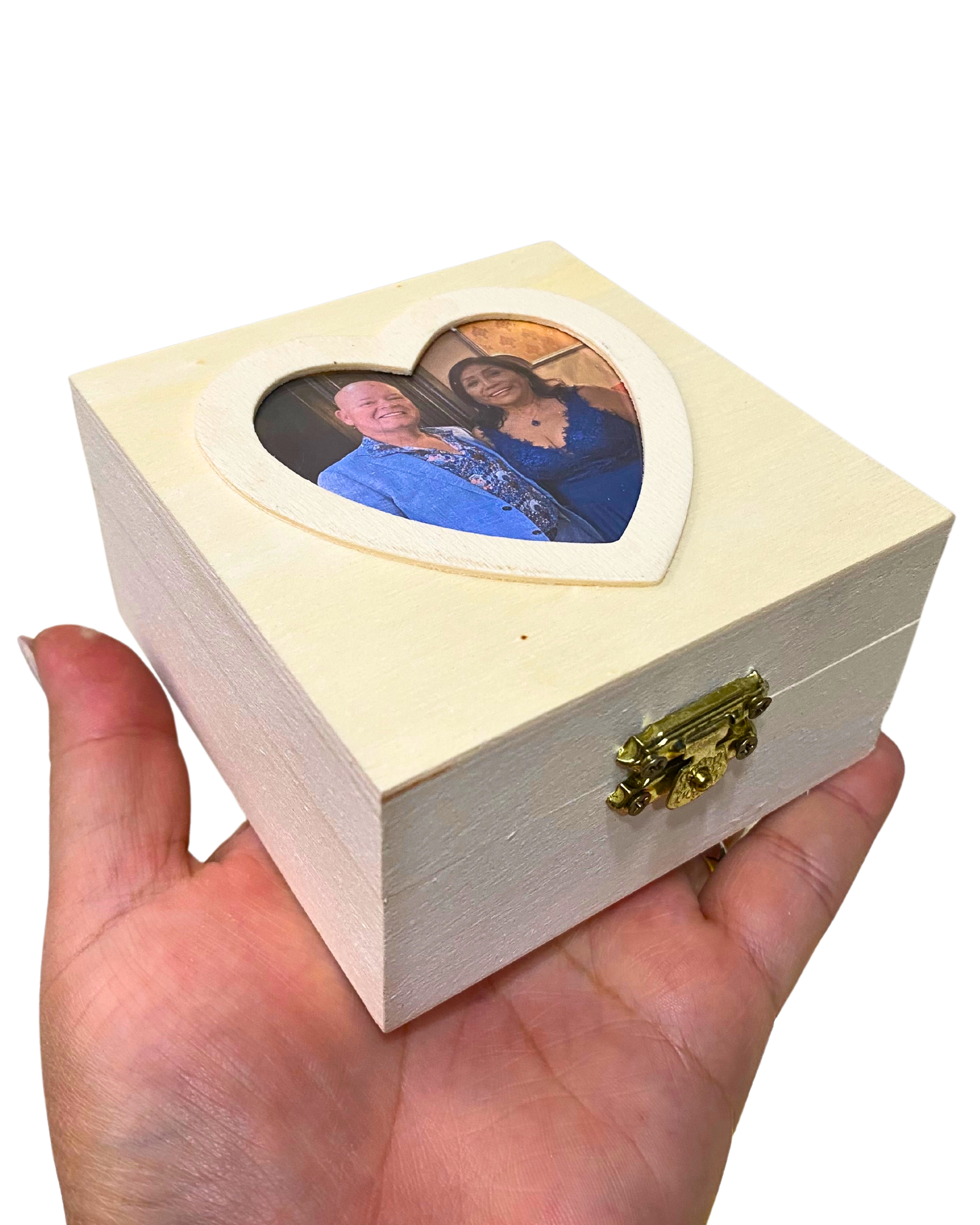 CAJA DE MADERA CON FOTO