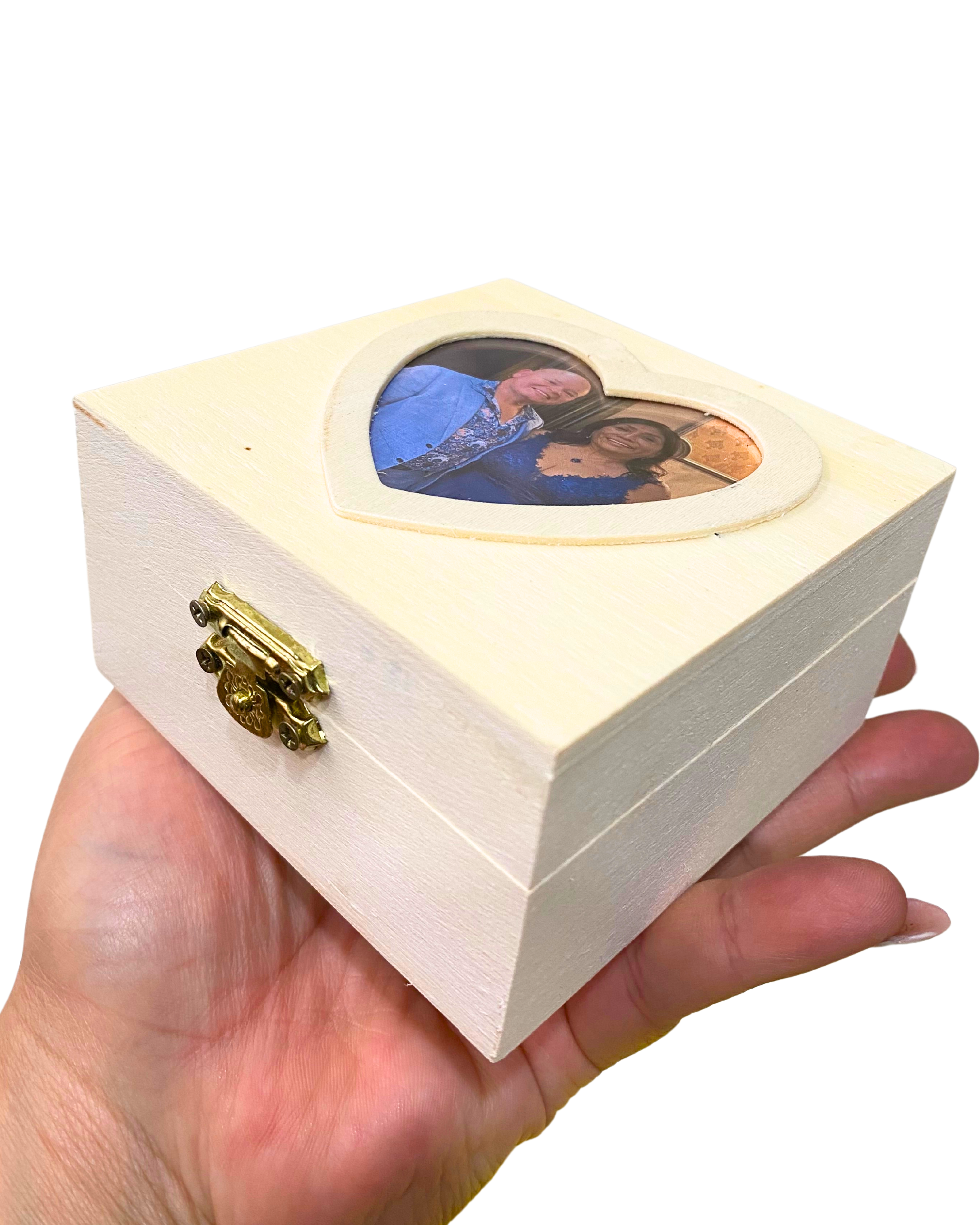 CAJA DE MADERA CON FOTO
