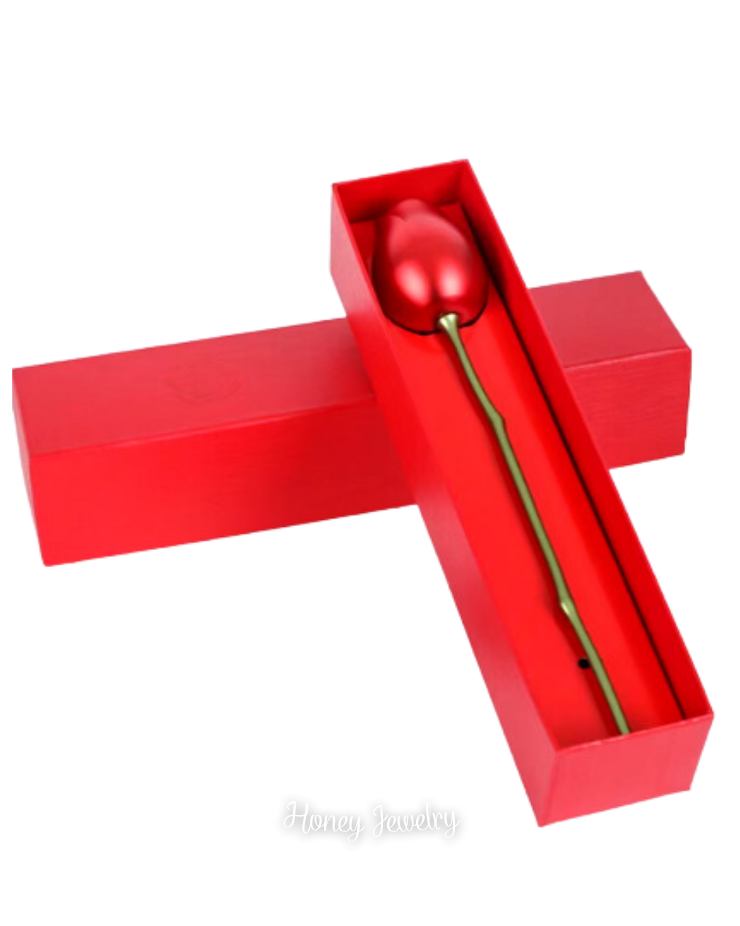 COFRE ROSA + CAJA ROJA