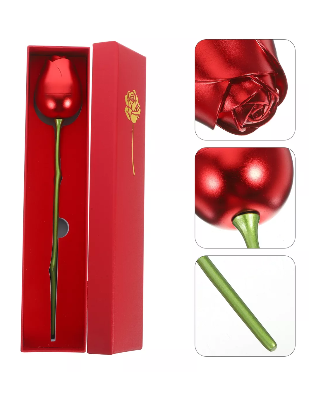 COFRE ROSA + CAJA ROJA