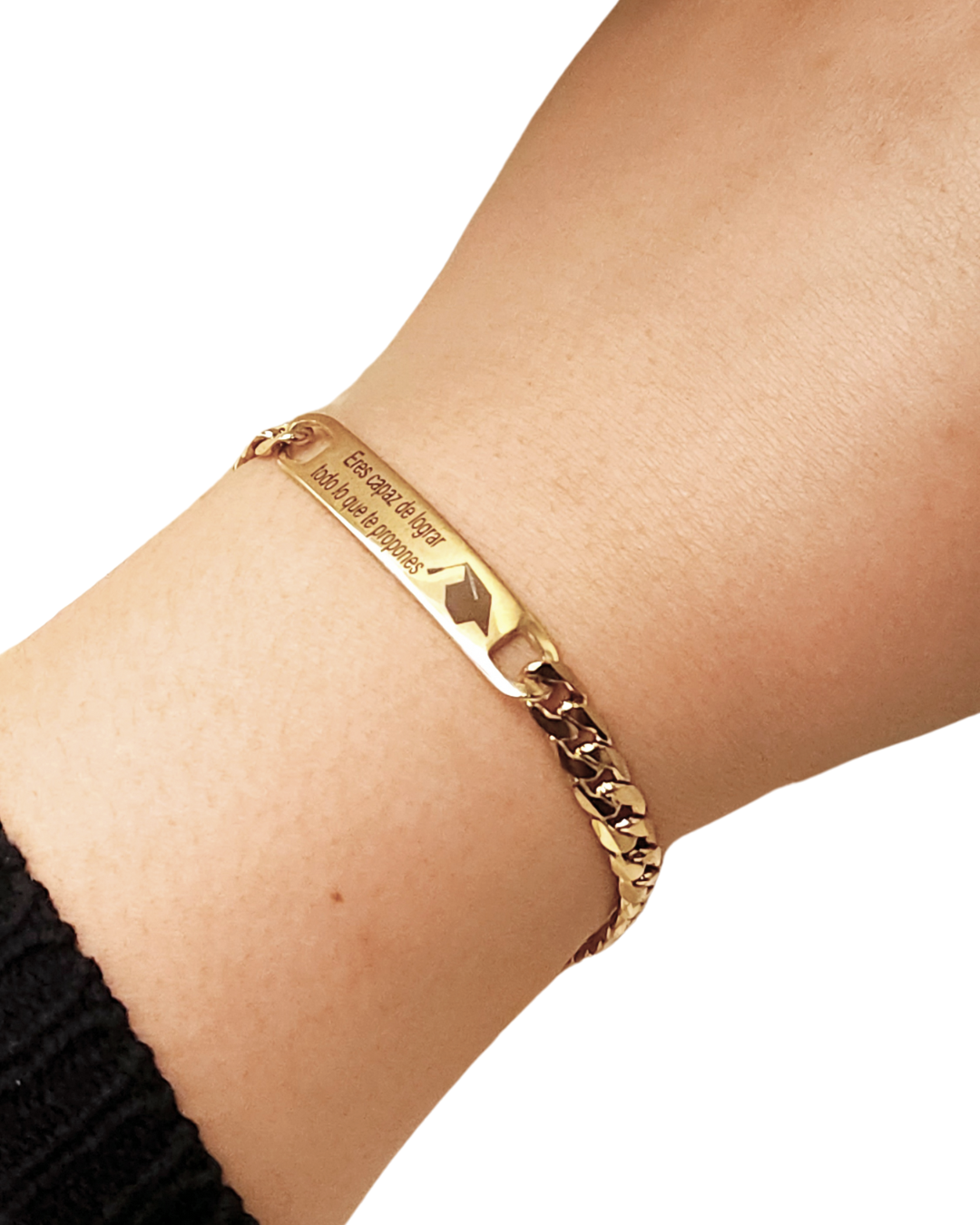 PULSERA ESCLAVA DE GRADUACION PERSONALIZADA