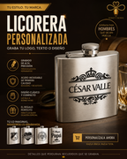 Licorera personalizada