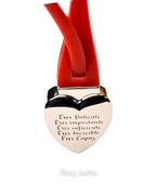 Doodles Military Badge Keychain for Dad