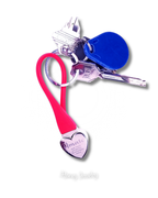 Doodles Military Badge Keychain for Dad