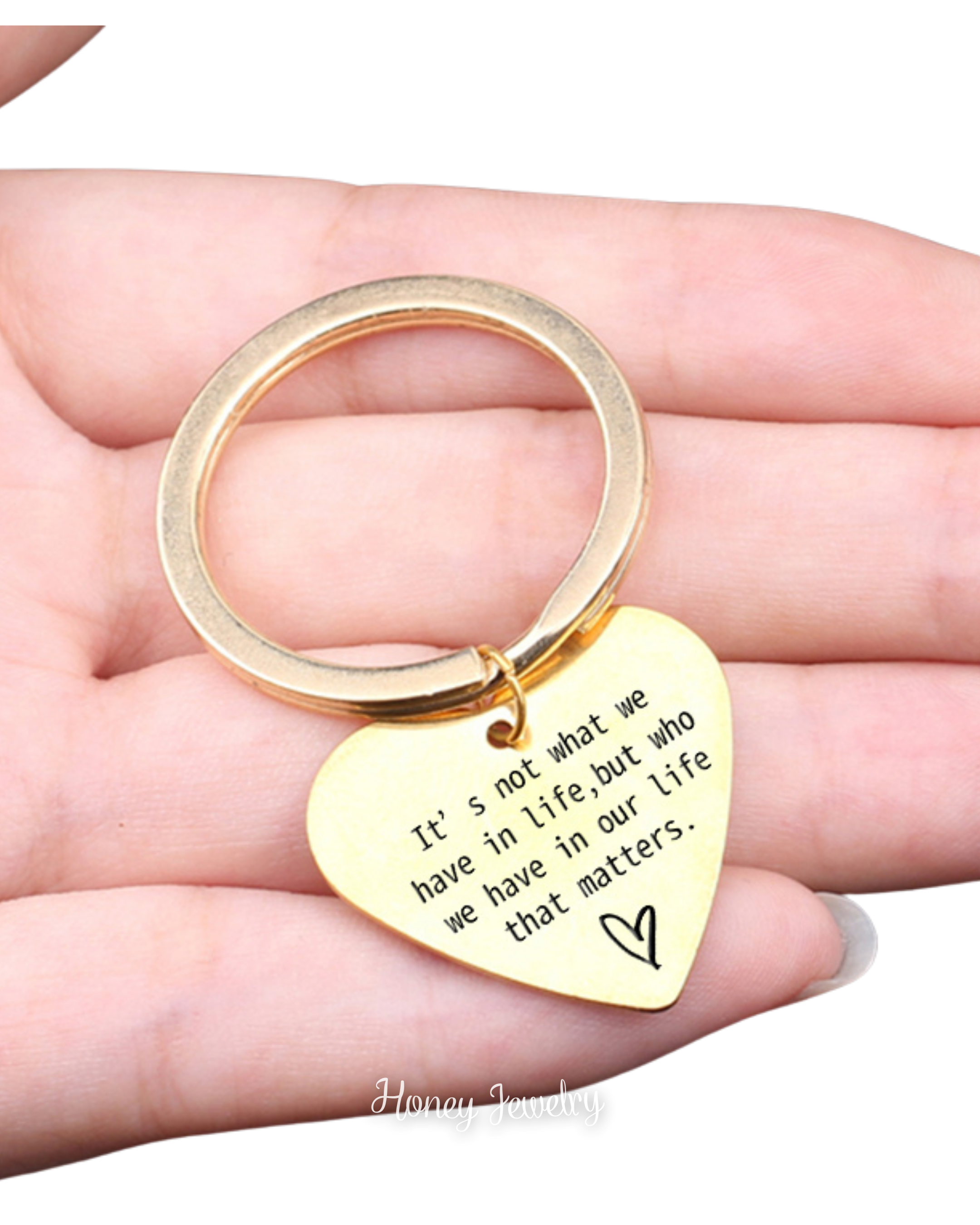 Heart and doodles necklace