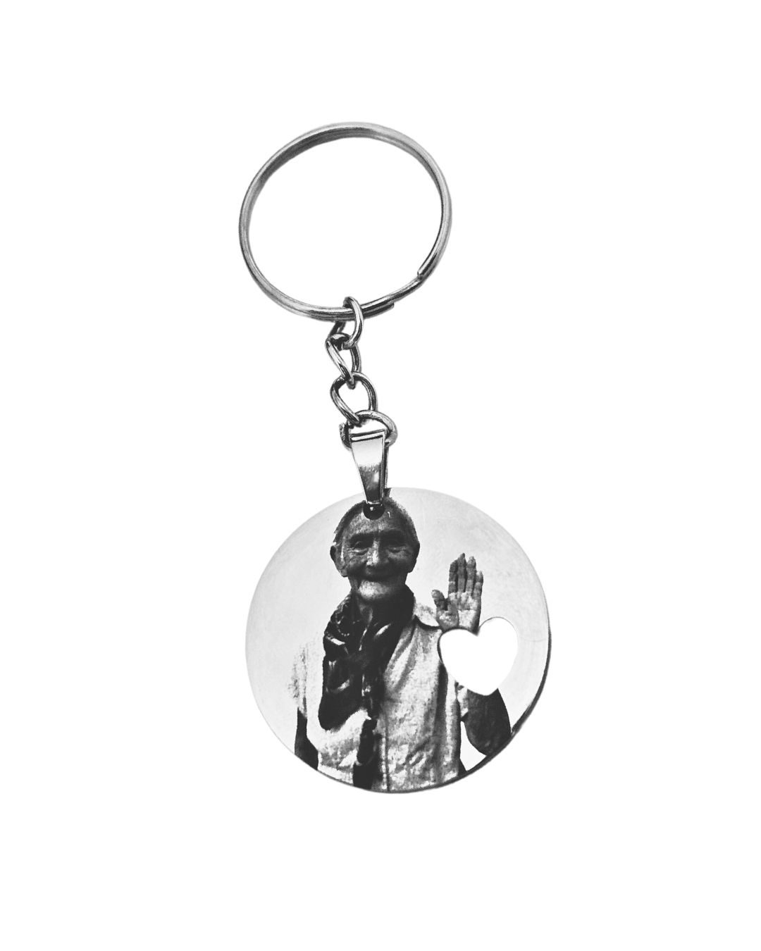 Foto-geëtste plaatketting