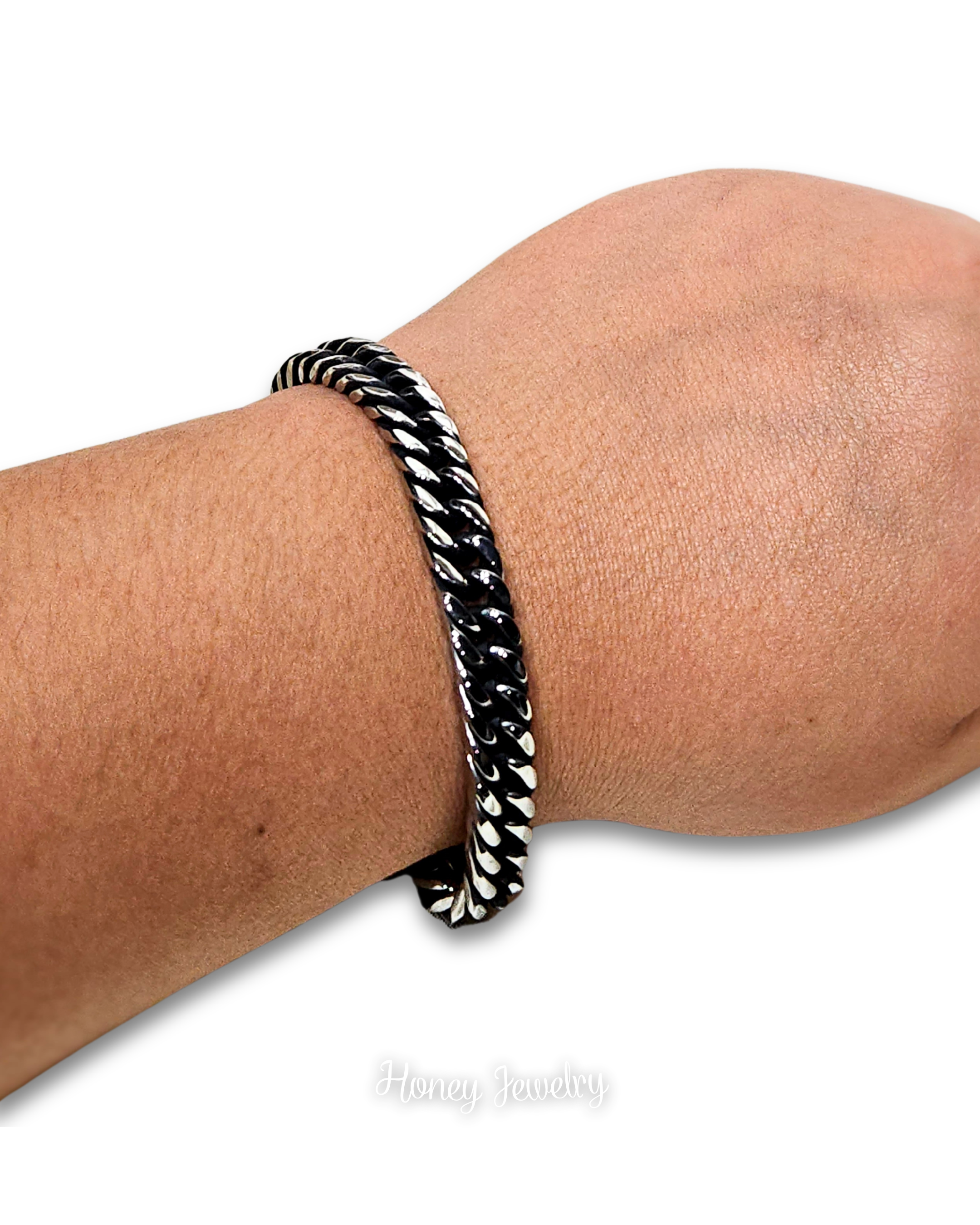 Herenarmband in vintage stijl