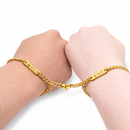 Magneethartarmband voor koppel