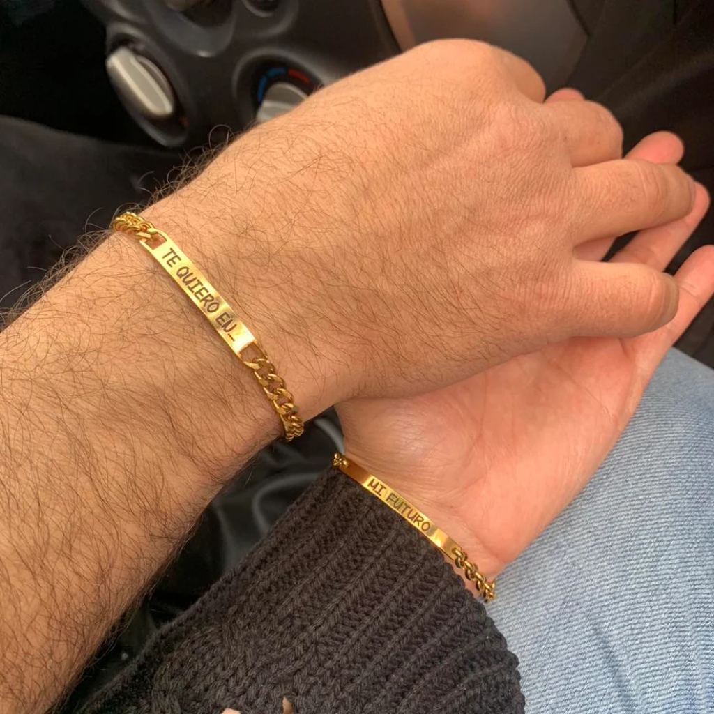 DUO DE PULSERAS PERSONALIZADAS