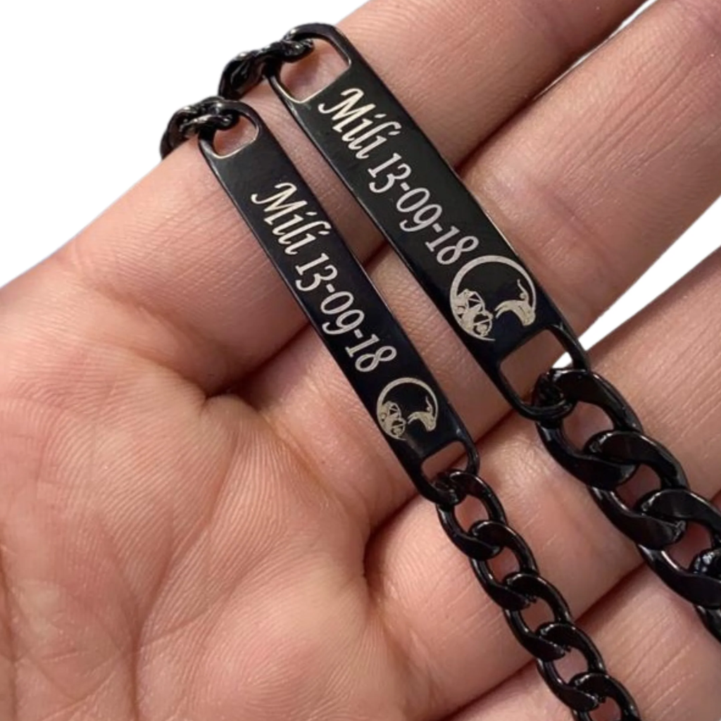 DUO DE PULSERAS FOTO O DIBUJO PERSONALIZADO