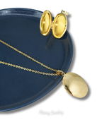 COLLAR RELICARIO OVALADO