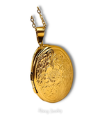 Foto-geëtste reliekschrijnketting