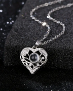 PRE ORDEN - COLLAR CORAZON CON FOTO PROYECCION