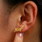 Maxi Hoops with Classic Name