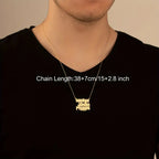 COLLAR CON TRIPLE NOMBRE