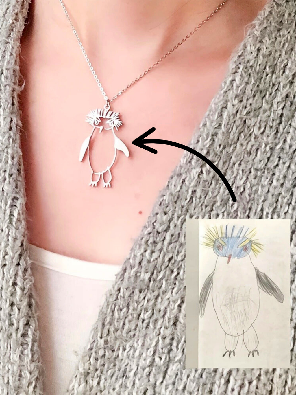 COLLAR GARABATOS Y DIBUJOS